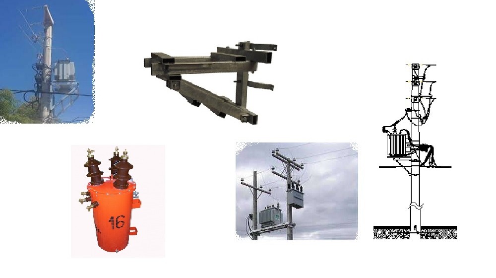 PLATAFORMA MONOPOSTE PARA SUBESTACIONES AEREAS